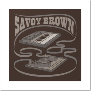 Savoy Brown Exposed Cassette Posters and Art